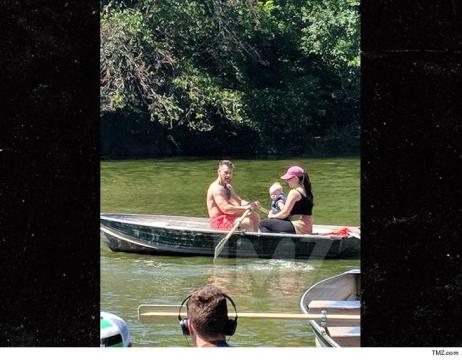 Conor McGregor Takes Family Rowboating in Central Park