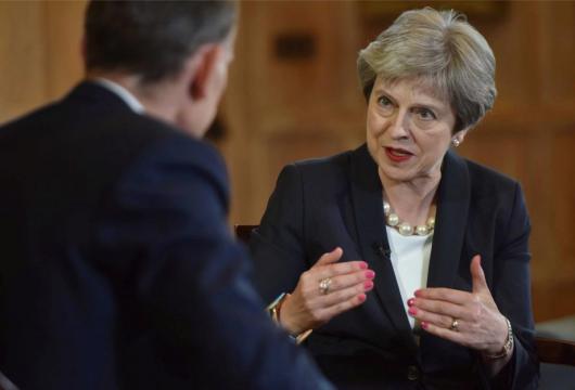 May says need to ensure parliament does not overturn Brexit