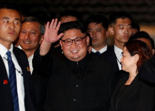 North Korea's Kim in China; U.S., South Korea suspend military drill