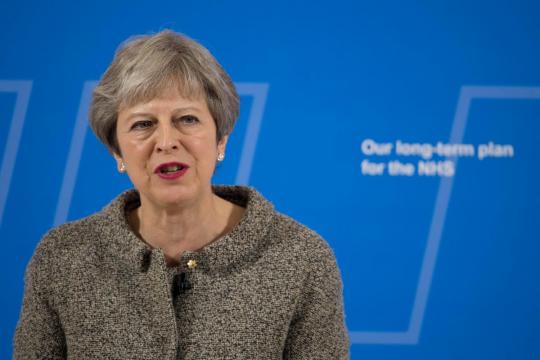 Setting up new showdown, May rejects Brexit proposal