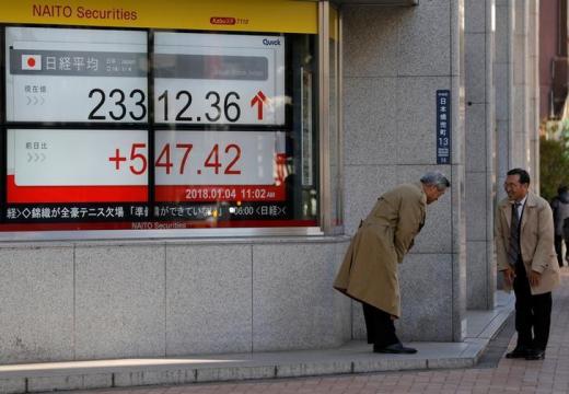 World shares snap 5-day losing streak on China policy easing