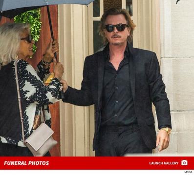 David Spade, Family and Friends Attend Kate Spade's Funeral