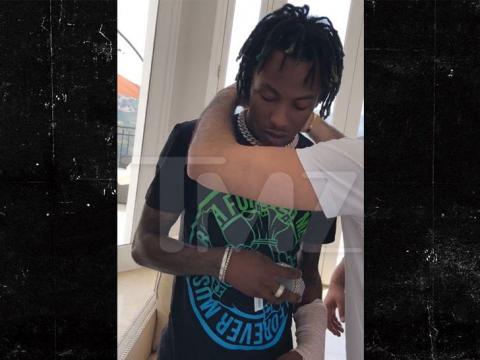Rich the Kid Loads Up on New Jewelry Week After Home Invasion Robbery