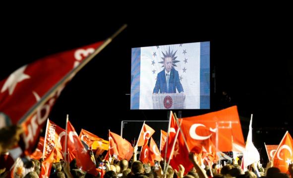 Turkey's Erdogan claims victory in presidential election