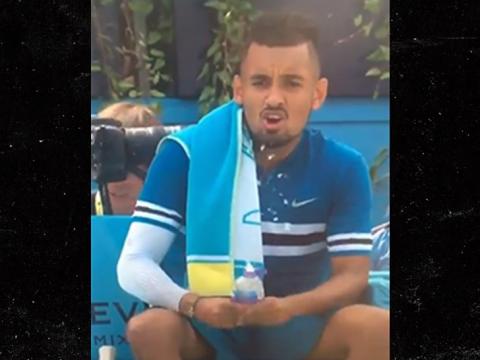 Tennis Star Nick Kyrgios Gets Stiff Fine For Masturbating Water Bottle