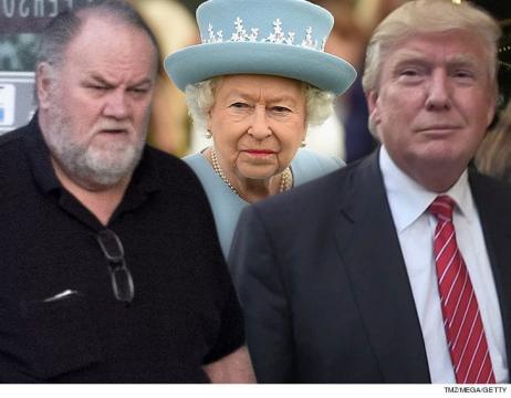 Thomas Markle is Pissed President Trump Will Meet the Queen Before Him