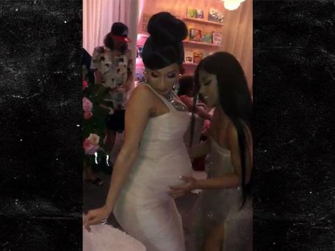 Cardi B Tore Up the Dance Floor at Her Baby Shower