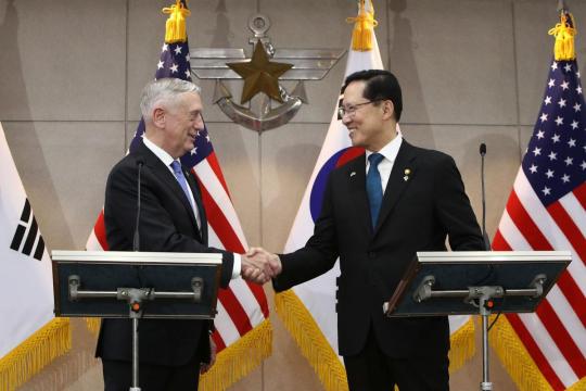 Mattis says US troop commitment to South Korea is 'ironclad'