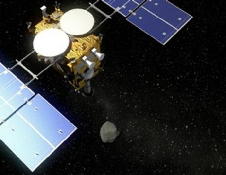 At Asteroid Ryugu, Japan's Hayabusa2 Spacecraft Preps for Exploration