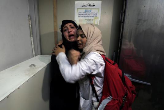 Israeli forces kill two Palestinians in Gaza border protests:  Gaza medics