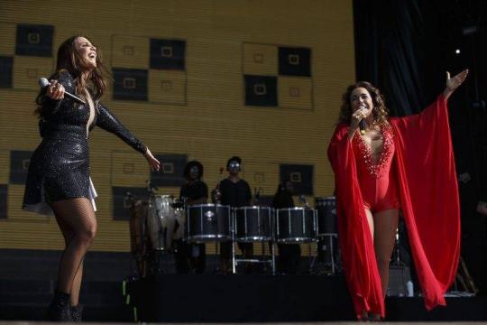 Ivete Sangalo e Daniela Mercury fazem dueto na versão lisboeta do Rock in Rio