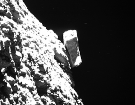 Balancing Rocks and Philae's Wave