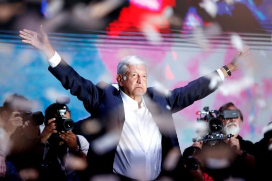 Mexico's Lopez Obrador commits to NAFTA after landslide win