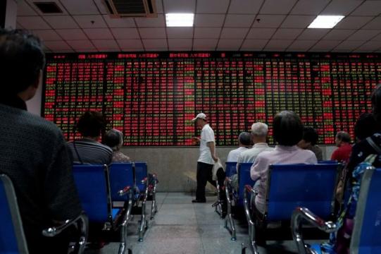China turbulence knocks Asian shares to nine-month low as trade war fears grow