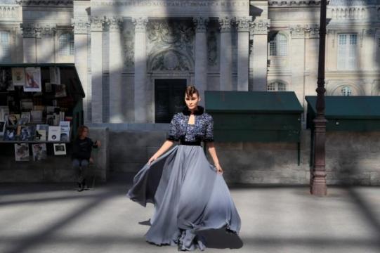 Chanel recreates stroll down the Seine in catwalk ode to Paris