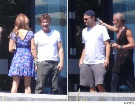 Leonardo DiCaprio and Sean Penn Co-Host 4th of July Day Party