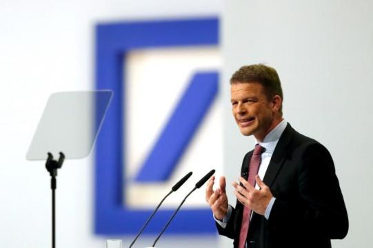 Deutsche Bank shares spike on report of interest from JPM and ICBC