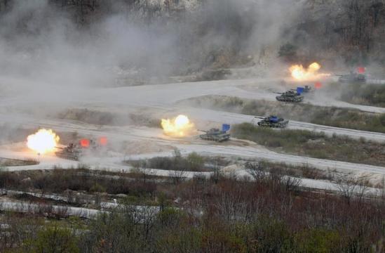 Cost of one of those 'expensive' U.S.-South Korea military exercises? $14 million