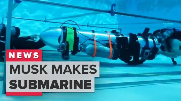 Thai cave rescue Elon Musk rescue submarine explained (CNET News)