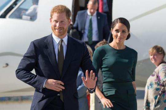 Harry and Meghan visit Dublin in first trip as married couple