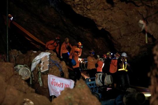 'Hooyah! Mission accomplished' greets Thai boys rescued from cave