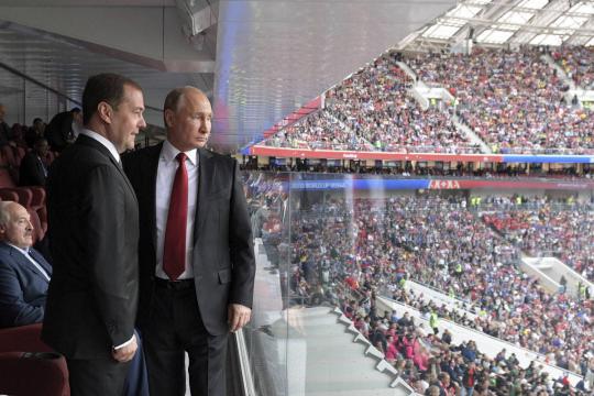 Finalíssima da Copa terá um adversário político da Rússia em campo