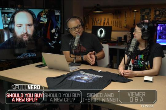 The Full Nerd ep. 58: Is it the right time to buy a GPU or CPU? We name the signed AMD t-shirt winner!
