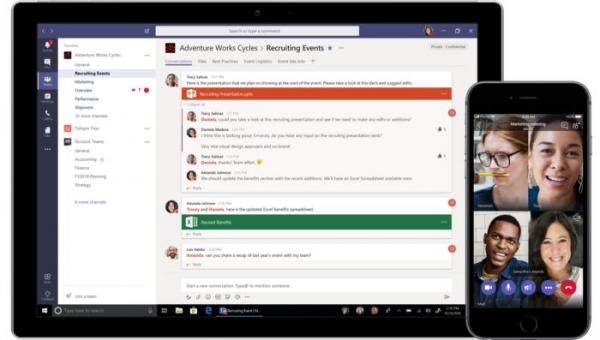 Microsoft challenges Slack with a free version of Microsoft Teams