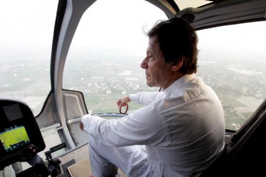 Pakistan's Imran Khan 'quietly confident' he will be PM