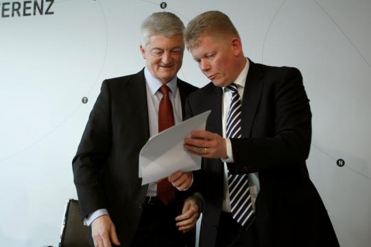 Thyssenkrupp names finance chief Kerkhoff as interim CEO