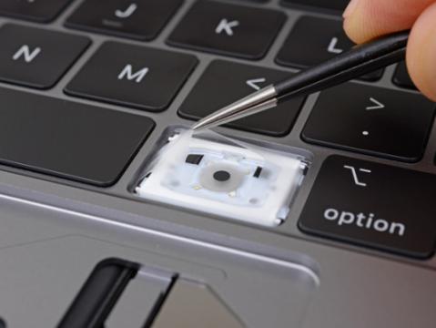 iFixit finds dust covers in latest MacBook Pro keyboard