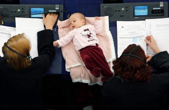 Highchairs and cuddles: how parliaments are catering for lawmaker moms