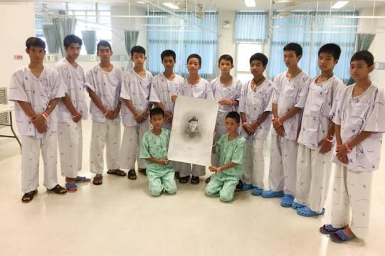 Thailand's rescued cave boys to address media on Wednesday