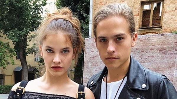 Dylan Sprouse Wears SERPENT Jacket With Rumored GF Model Barbara Palvin