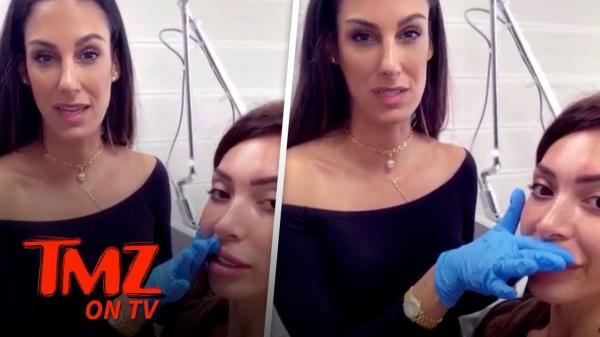 Farrah Abraham Removes Her Lip Fillers Like Kylie | TMZ TV