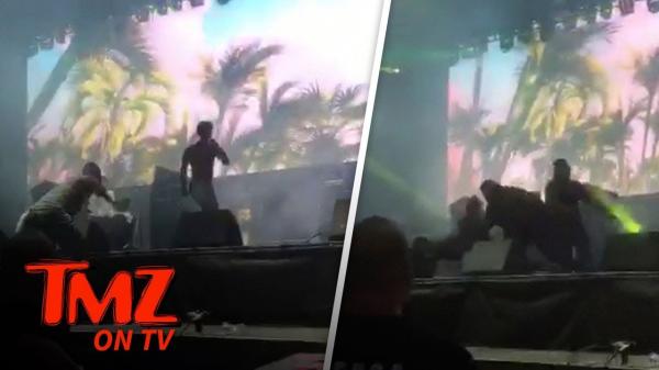 Rae Sremmurd Security Gets Down At Concert! | TMZ TV