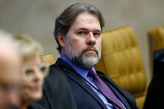 Toffoli diz saber que terá que ir contra suas convicções na presidência do STF