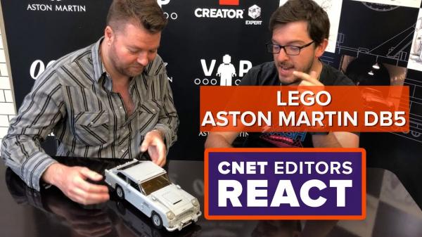 Lego Aston Martin DB5 CNET editors react