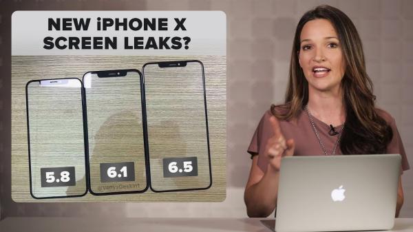 iPhone X screen leaks and the new MacBook teardown