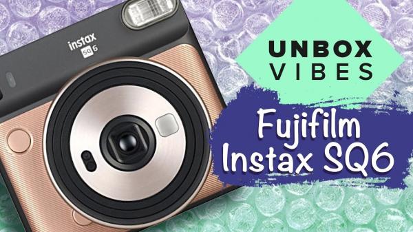 Fujifilm Instax Square SQ6 Instant Camera unboxing