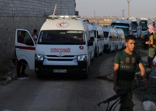 Evacuation of two pro-Assad Syrian villages complete: Ikhbariya TV