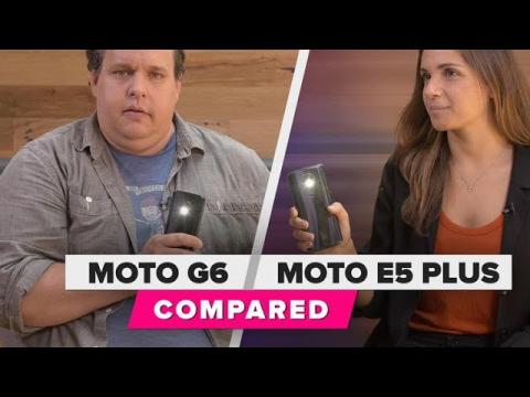 Moto G6 and E5 Plus budget phone comparison