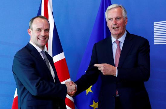 Brace for Brexit crash, EU warns, as Raab arrives