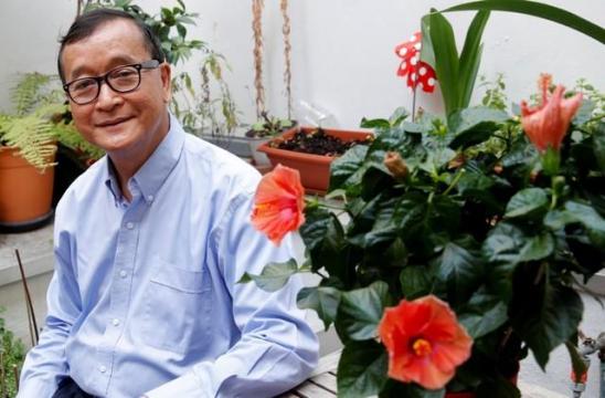 Boycott sham Cambodian elections, says opponent Rainsy