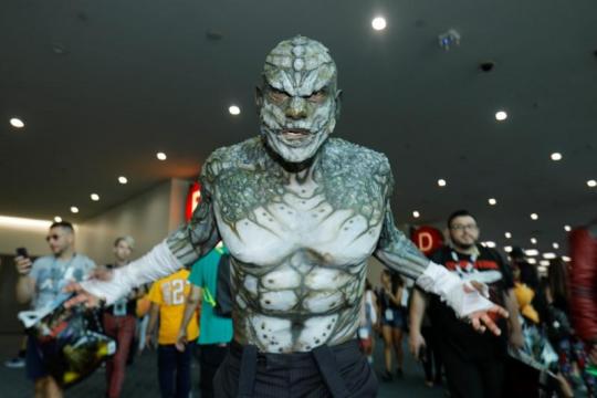 Bodysuits, boots and masks galore as Comic-Con opens in San Diego