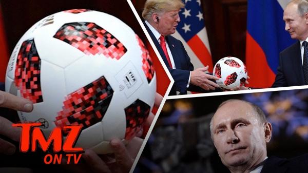 Putin Might Have Bugged Trumps Ball! | TMZ TV