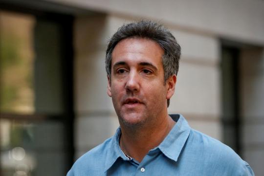 Lawyer Cohen taped Trump discussing payment to Playboy model: NYT