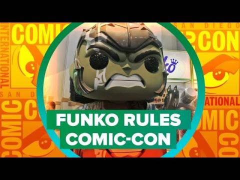 Funko Pop at ComicCon 2018
