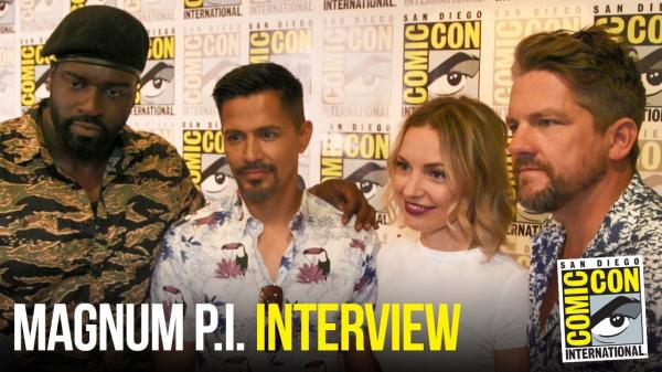 MAGNUM PI Cast Interview at Comic Con 2018