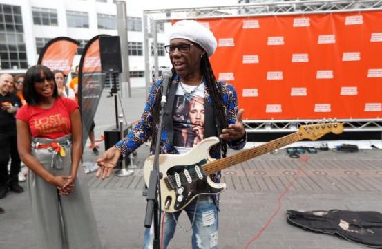 Chic guitarist Rodgers gets back to his busking roots